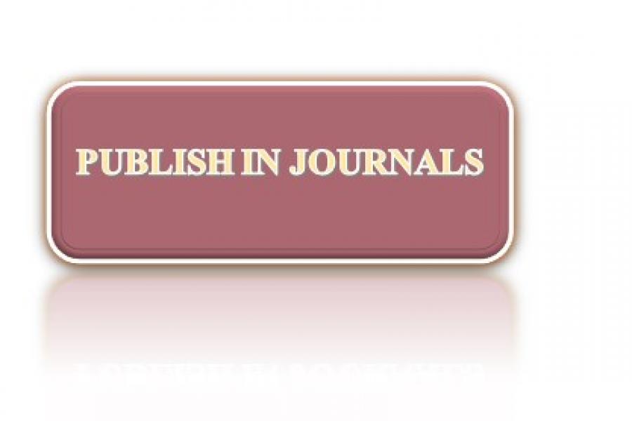 PUBLISH IN JOURNALS